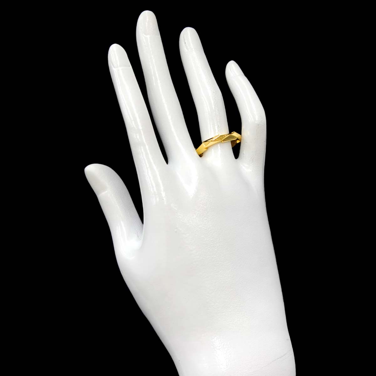 Link to Love Ring 18K Yellow Gold 750 Size18 8-8.25(US)