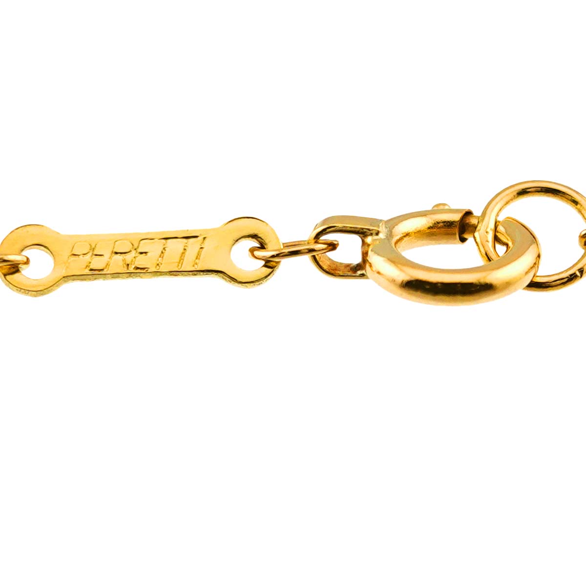 Bean Necklace 18K Yellow Gold 750