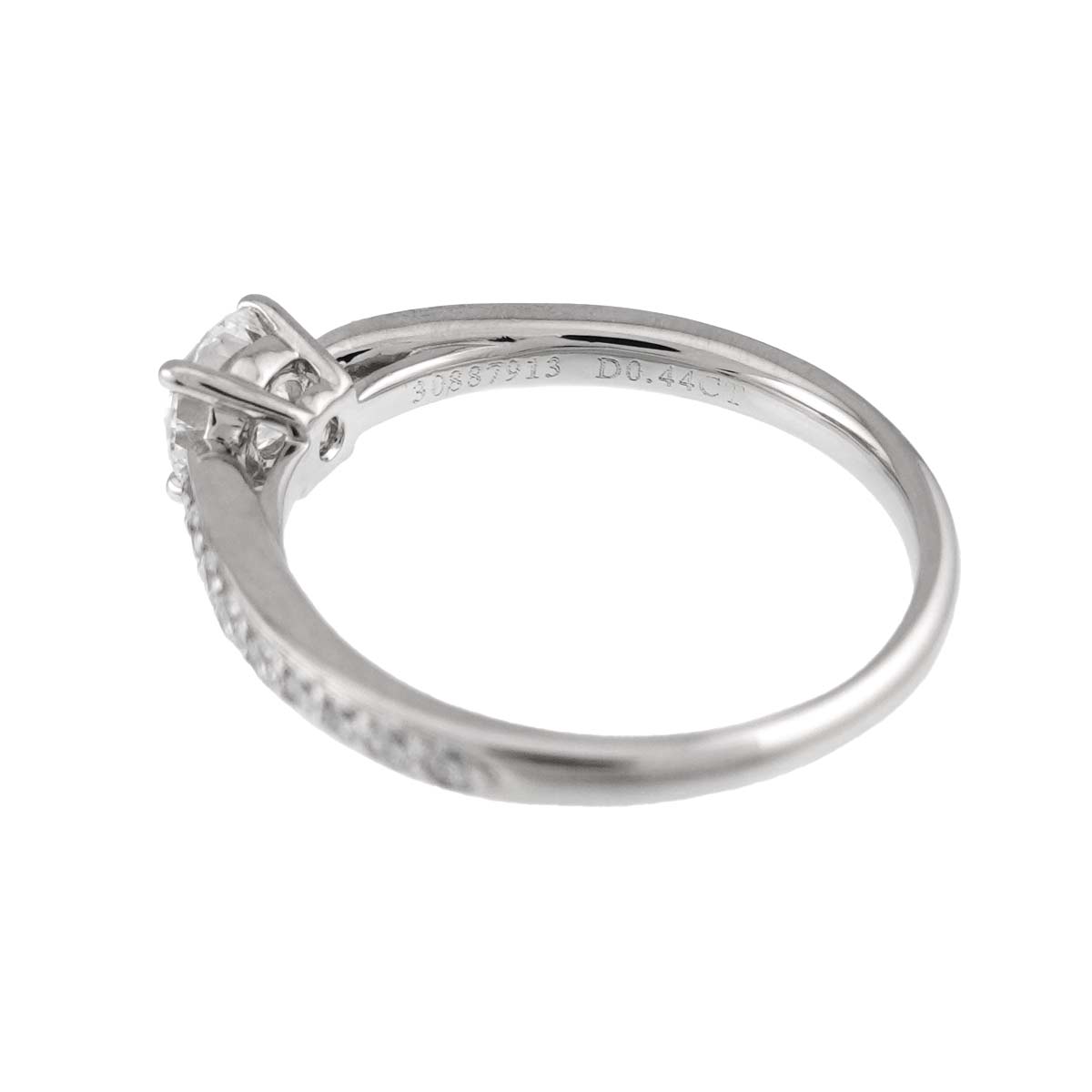 Harmony Ring Diamond 0.44ct G/IF/3EX Pt size4.75-5(US)