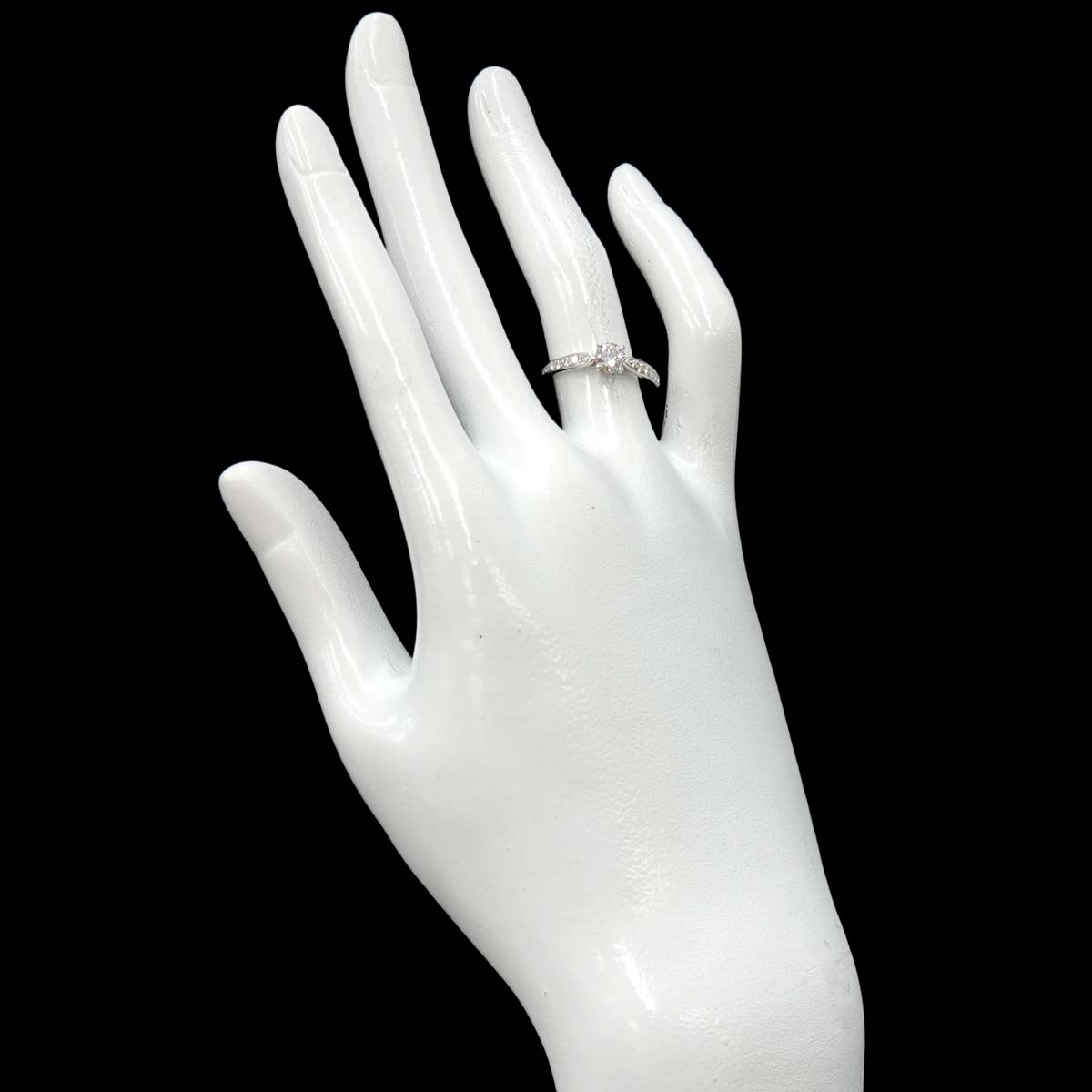 Harmony Ring Diamond 0.44ct G/IF/3EX Pt size4.75-5(US)
