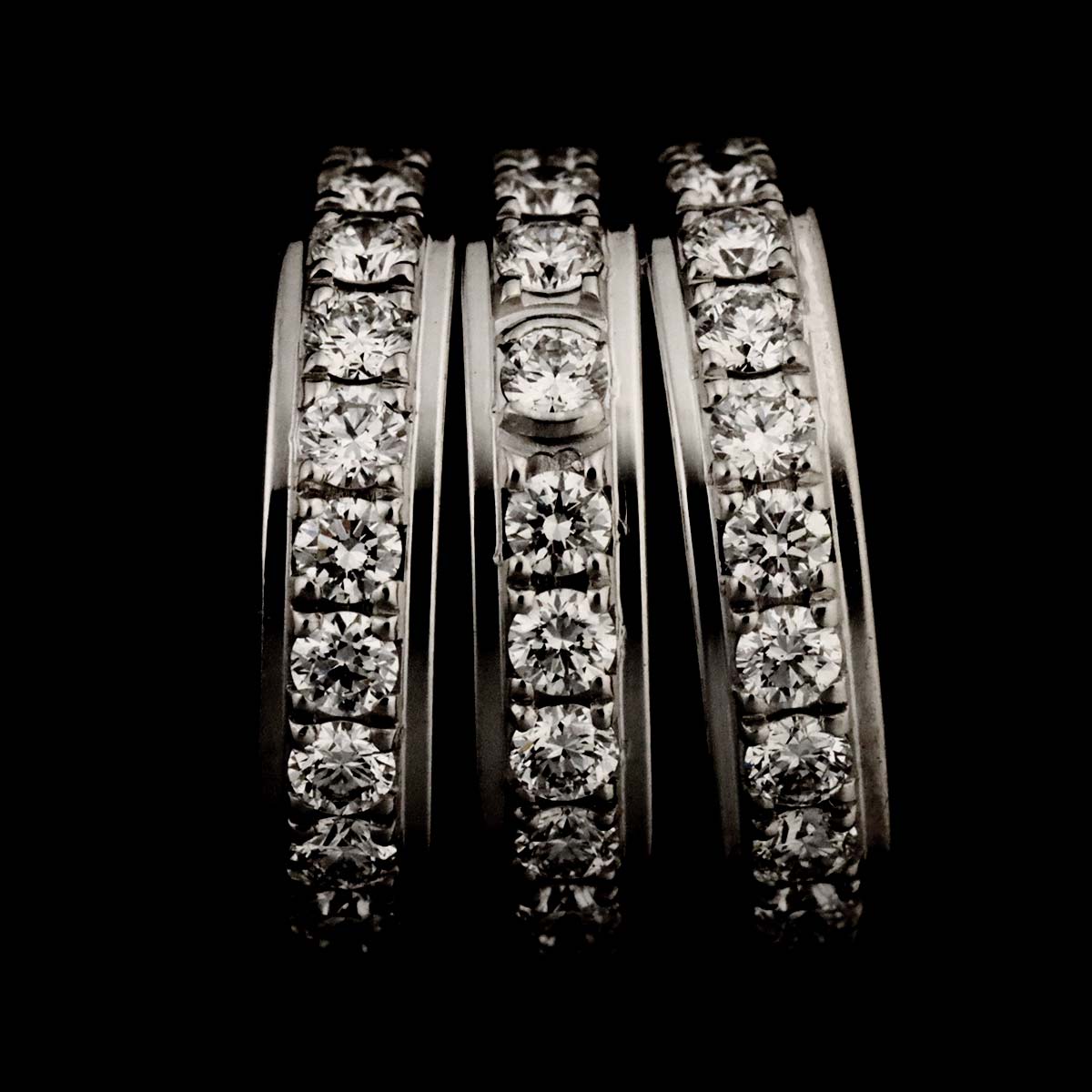 Possession Diamond Earring Pierced 18K WG One Piece only