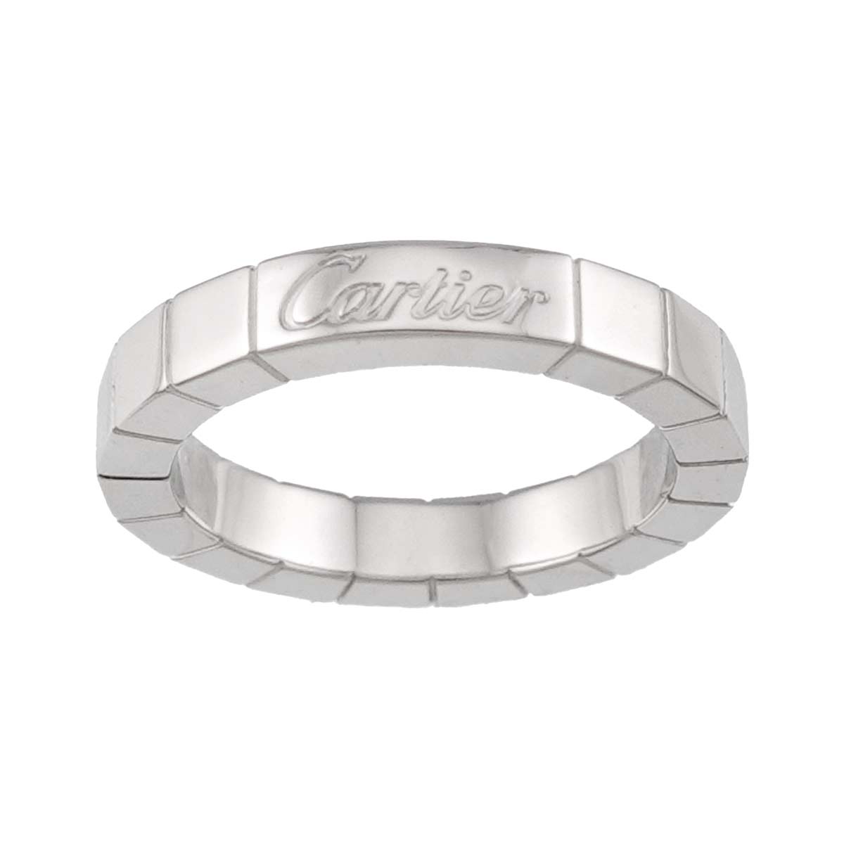 Laniere Ring 18K White Gold 750 Size47 4(US)