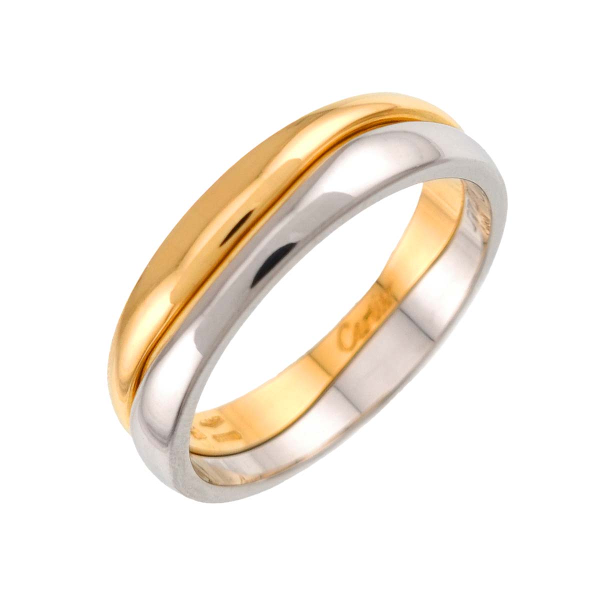 Love Me Ring 18K YG WG 750 size61 9.5(US)