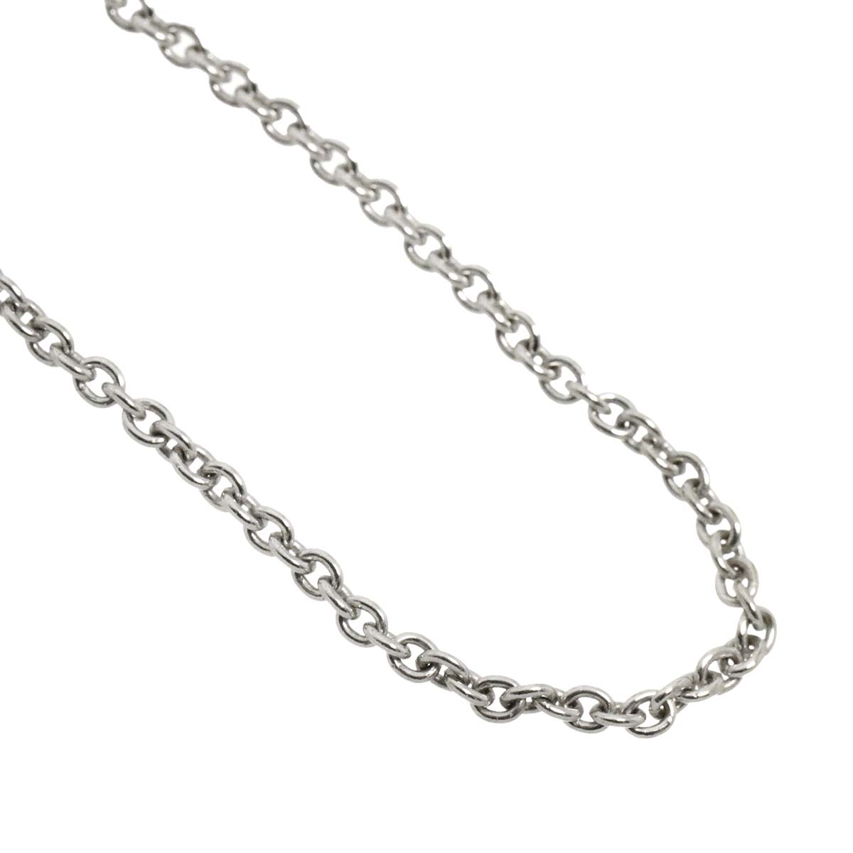 Chain Necklace 18K White Gold 750