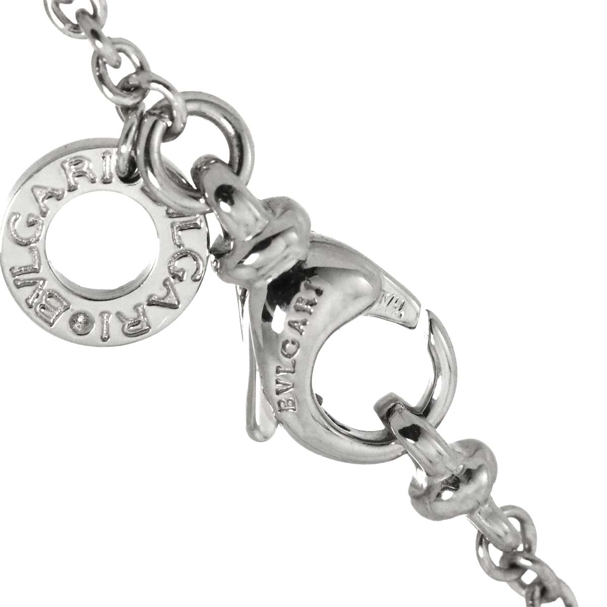 Chain Necklace 18K White Gold 750