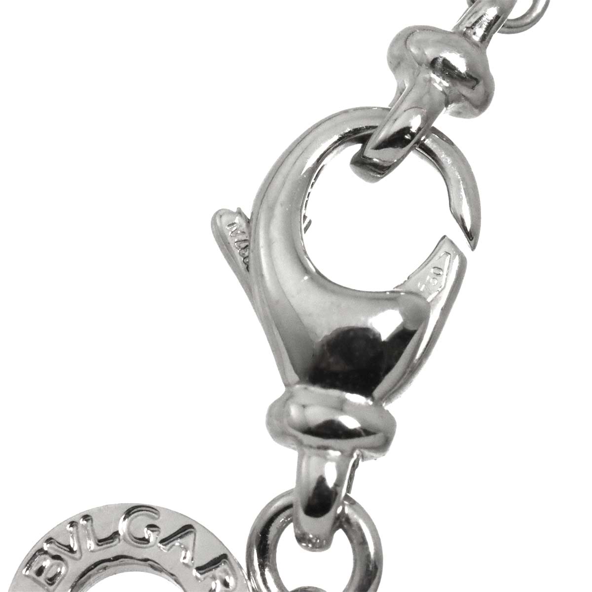 Chain Necklace 18K White Gold 750