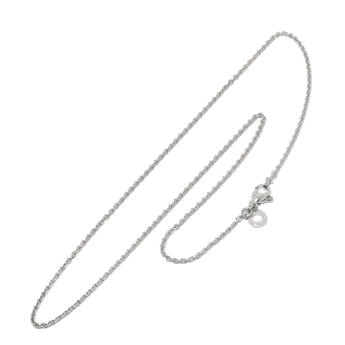 Chain Necklace 18K White Gold 750
