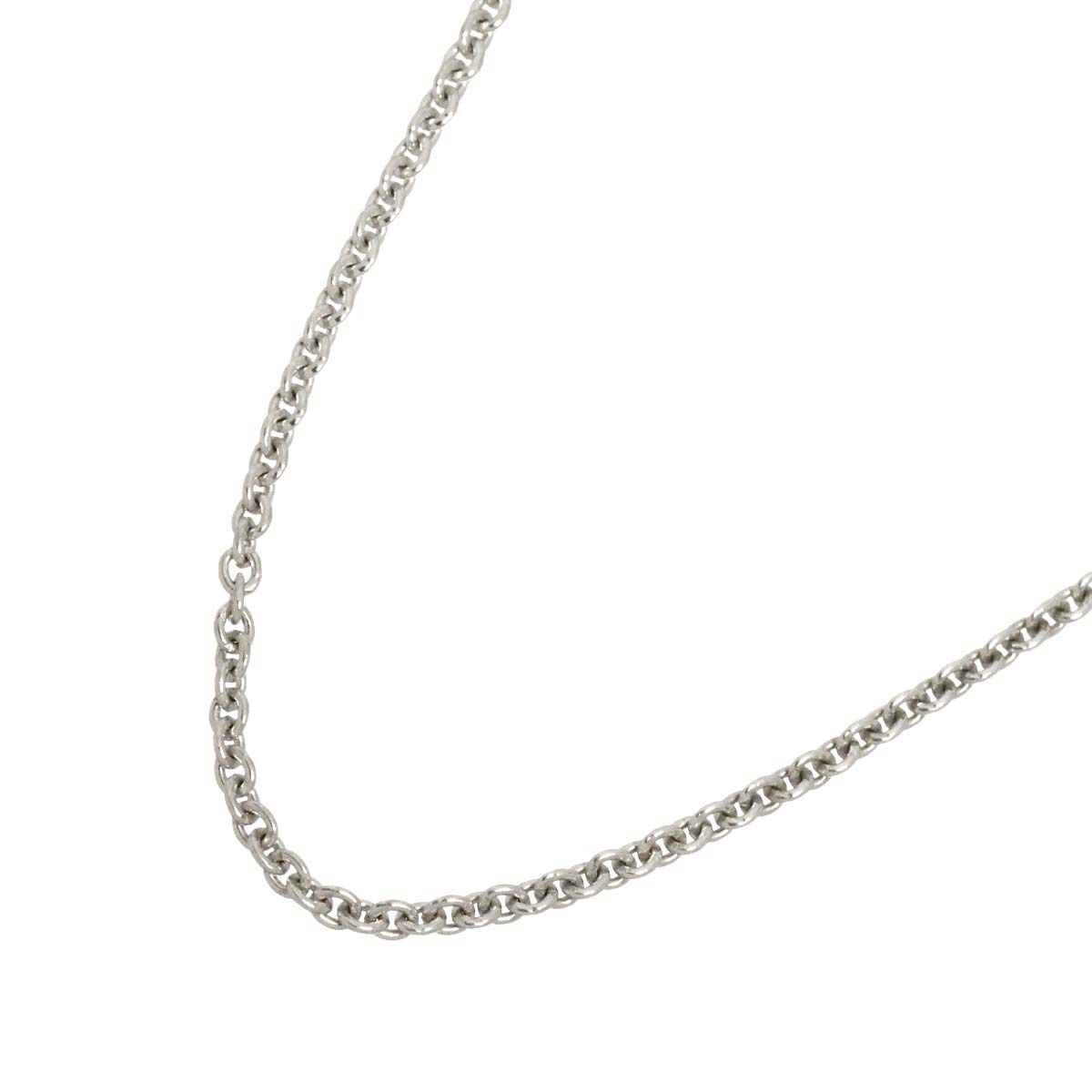 Chain Necklace 18K White Gold 750