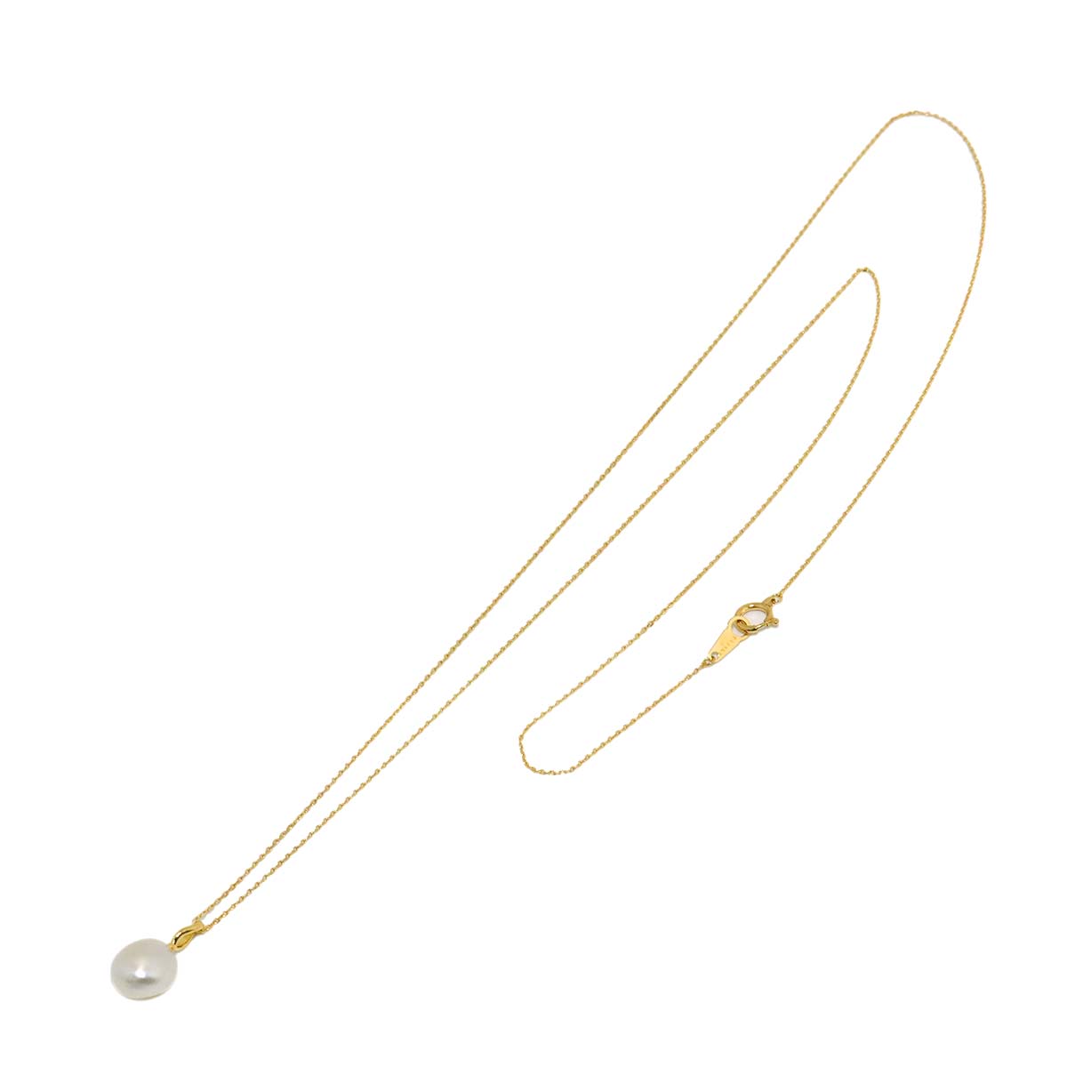 Freshwater cultured pearl Necklace 18K YG 750