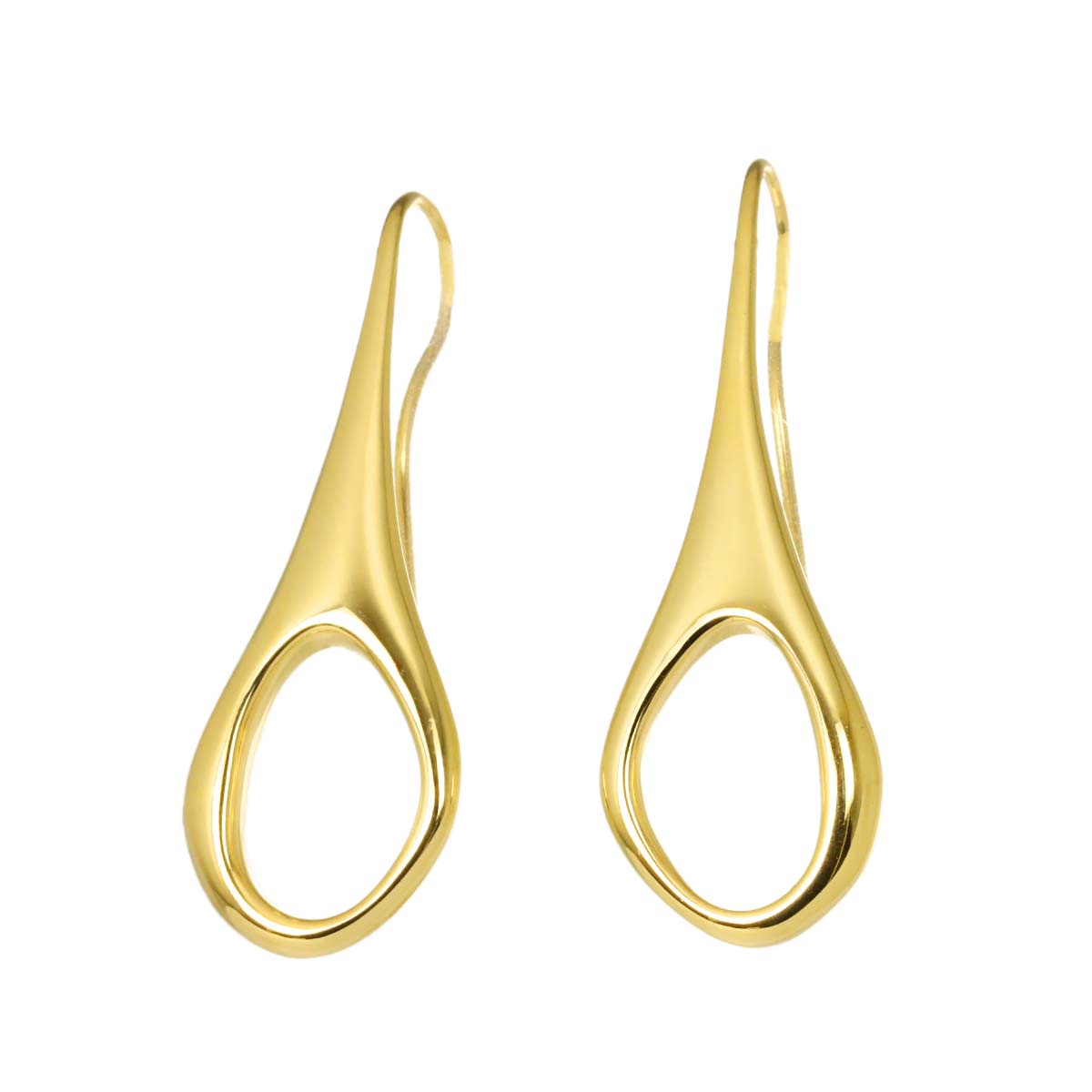 Earrings Pierced 18K Yellow Gold 750