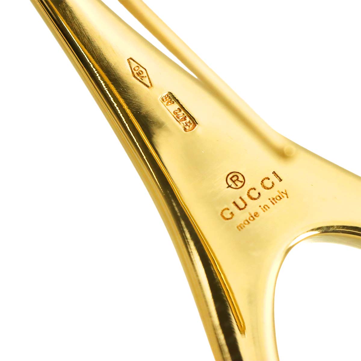 Earrings Pierced 18K Yellow Gold 750