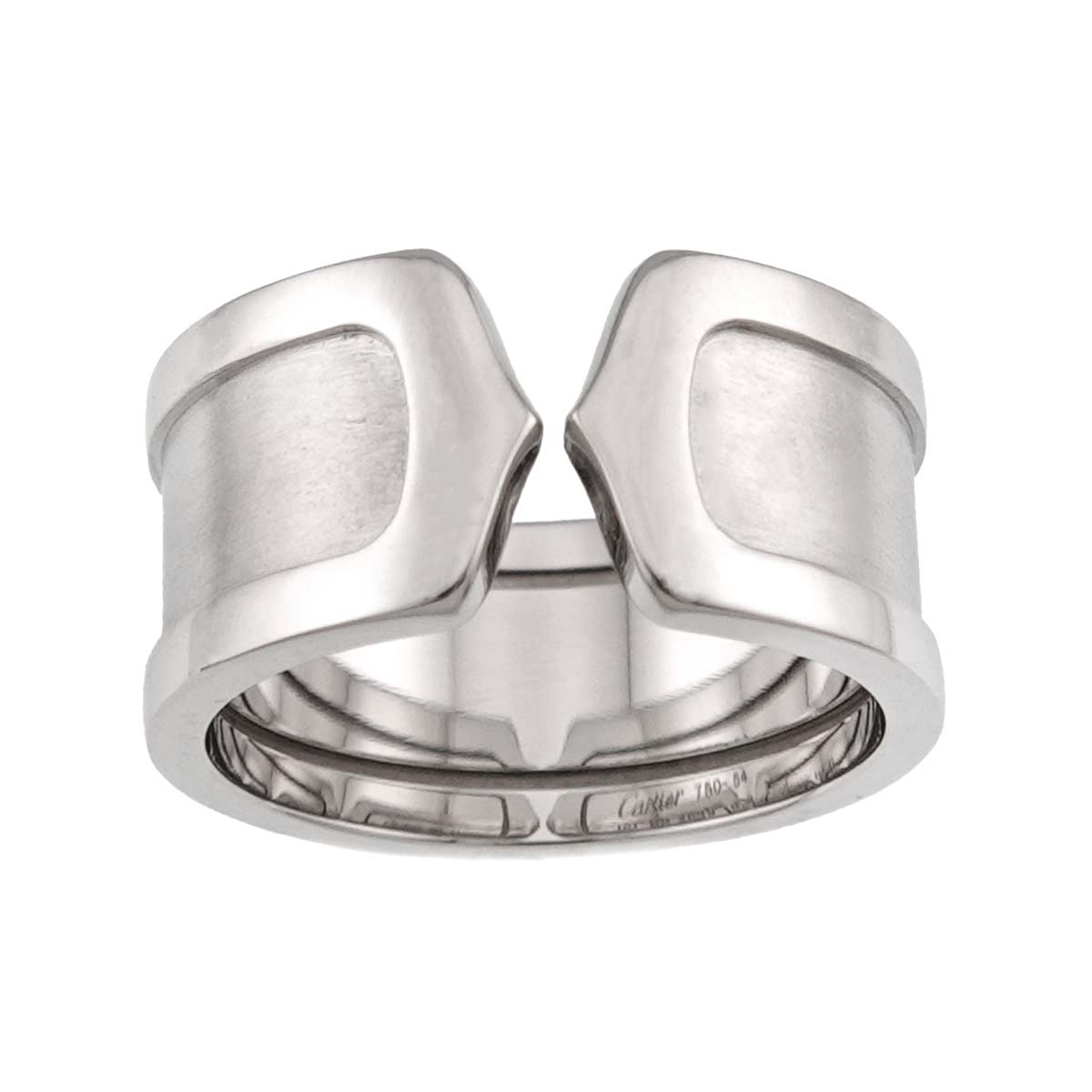 C2 2C Ring 18K White Gold 750 size54 6.25-6.5(US)