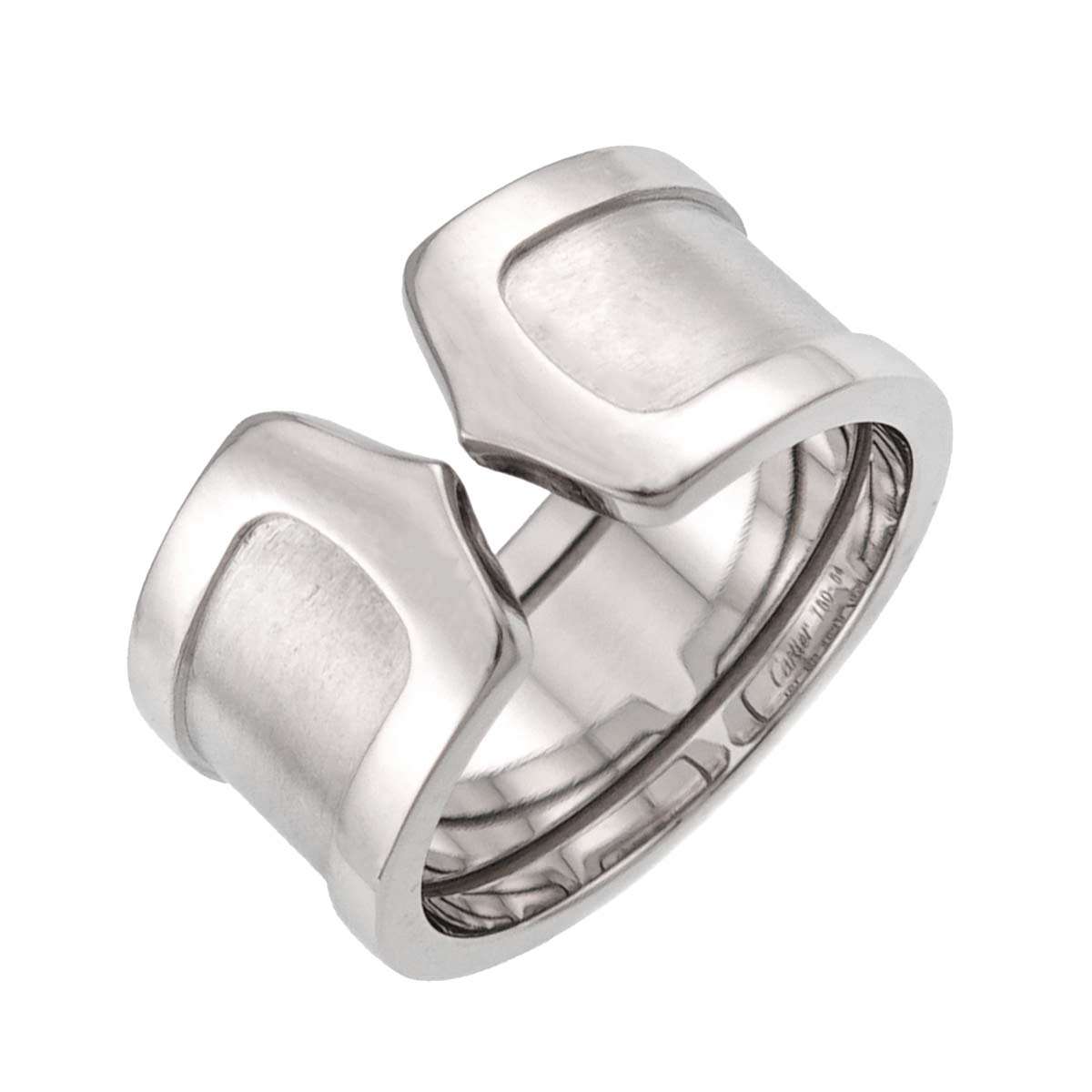 C2 2C Ring 18K White Gold 750 size54 6.25-6.5(US)