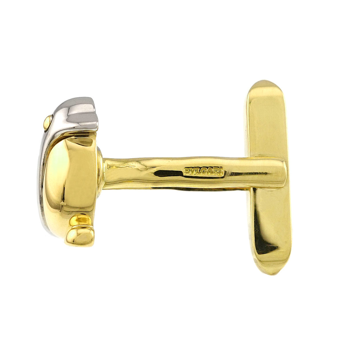 Cufflinks K18 Yellow White Gold 750