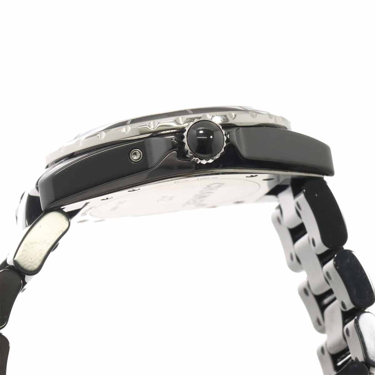 J12 Phase De Lune H3406 Moon phase Automatic Black Dial Mens