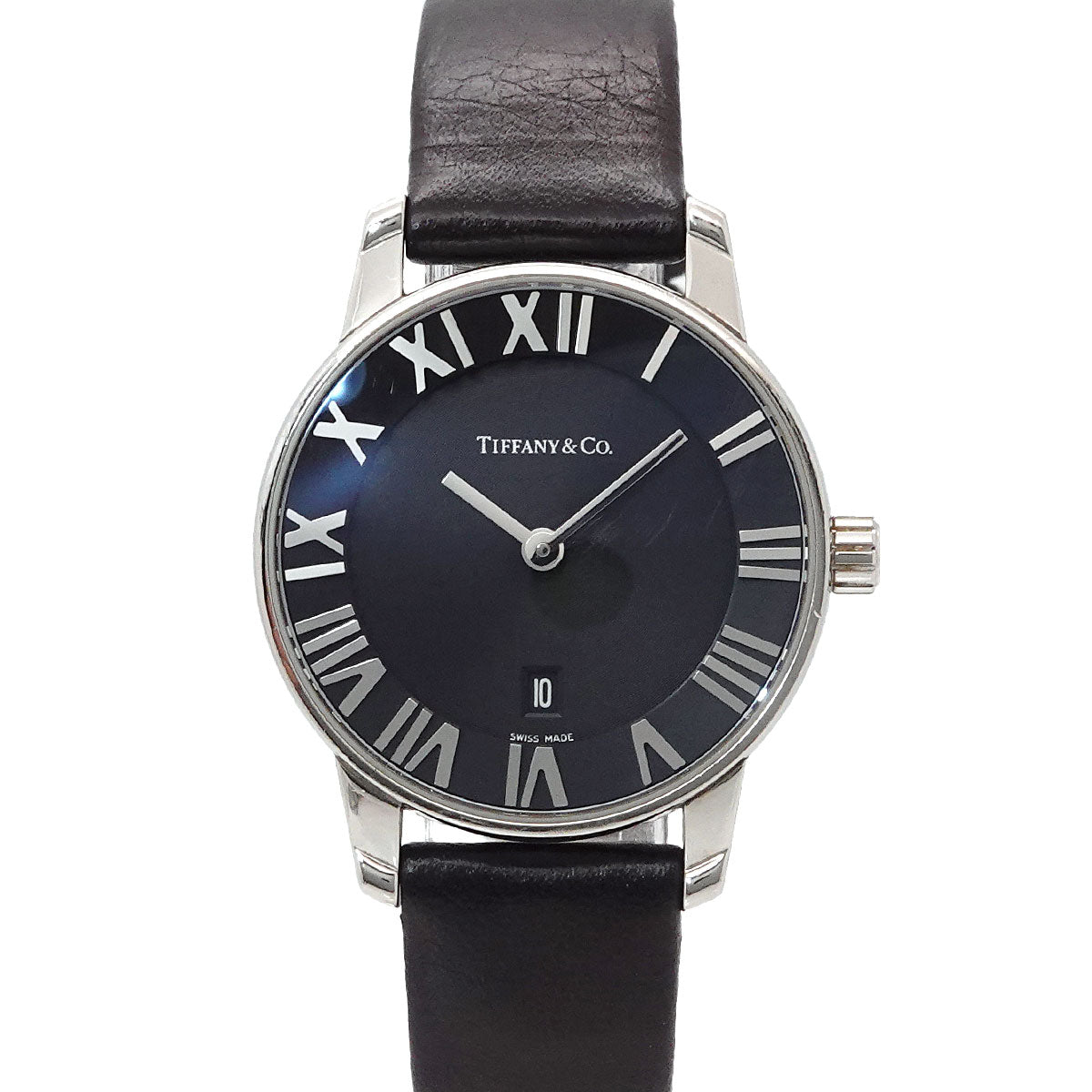 Atlas Dome Z1830 11 10A10A52A Black Dial Quartz Watch