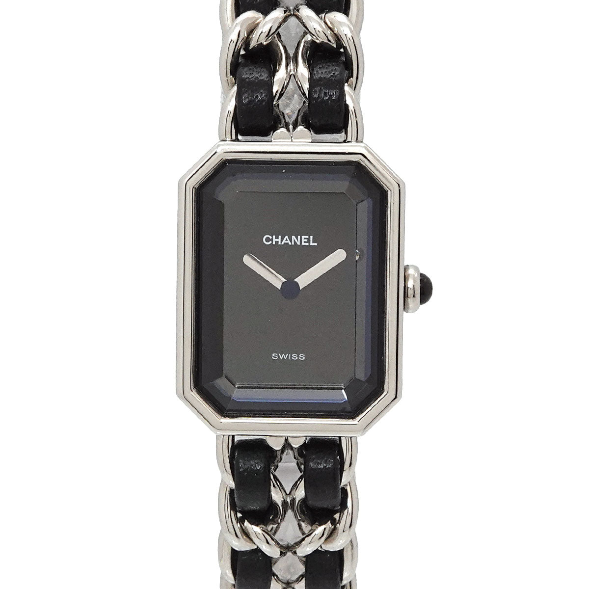 Premiere Size L H0451 Quartz Black Dial Ladies Watch
