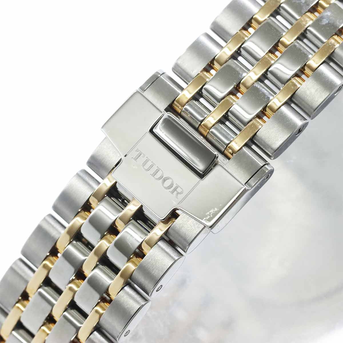 1926 91651 6P Diamond Automatic PG Date Silver Dial Mens Watch