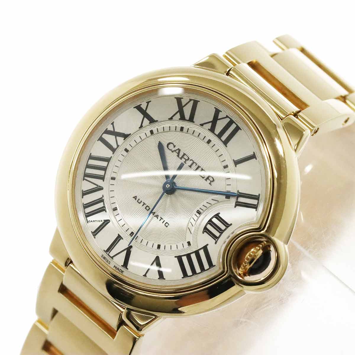 Ballon bleu W69003Z2 Automatic Silver Dial K18YG Mens