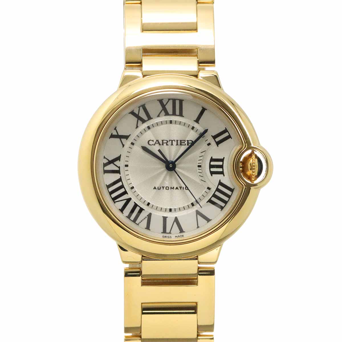 Ballon bleu W69003Z2 Automatic Silver Dial K18YG Mens