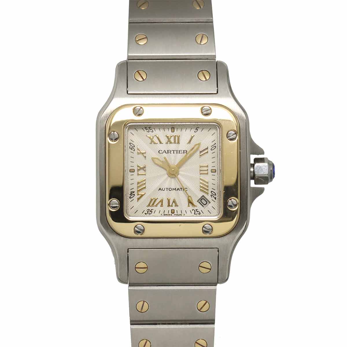 Santos Galbee SM W20045C4 Silver Dial Automatic Ladies