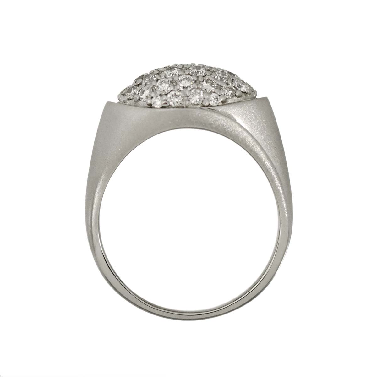 Diamond 1.01ct Ring Pt size7.5-7.75(US)