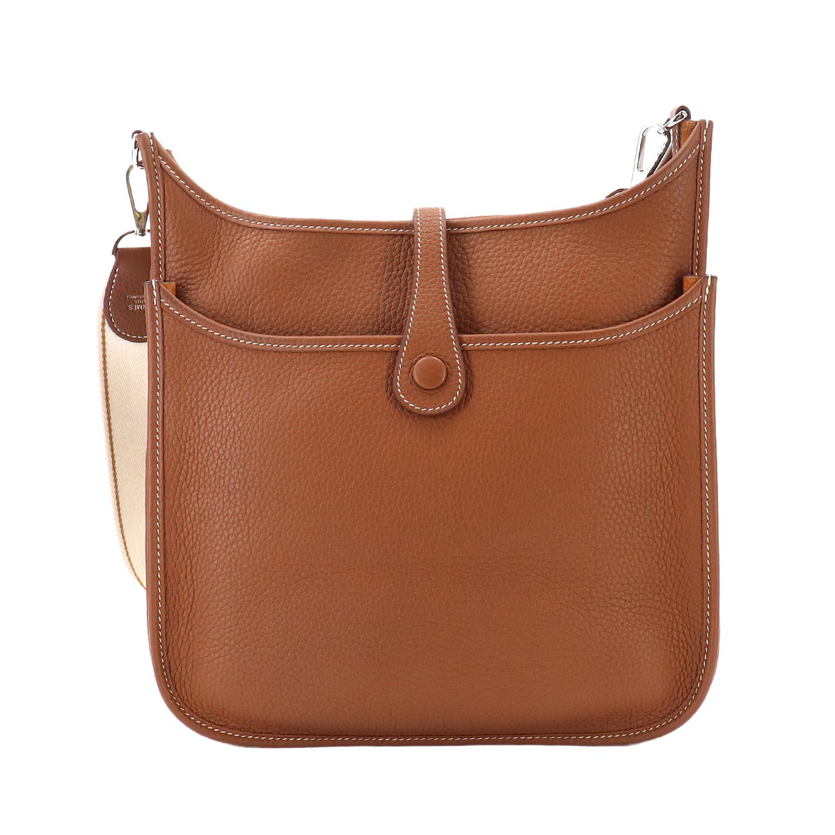 Everlyne 3 PM Amazon Shoulder Bag Taurillon Clemence Gold