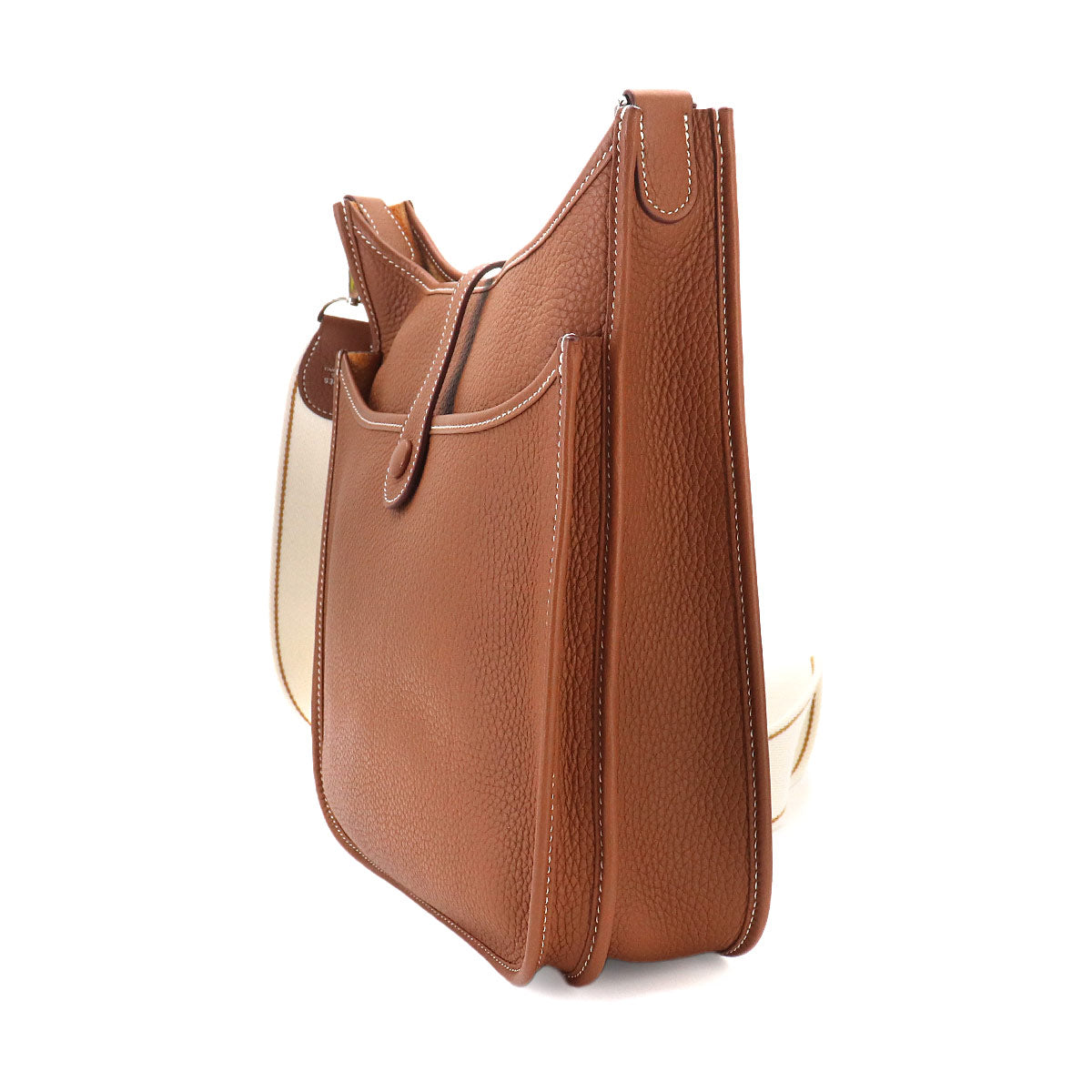 Everlyne 3 PM Amazon Shoulder Bag Taurillon Clemence Gold