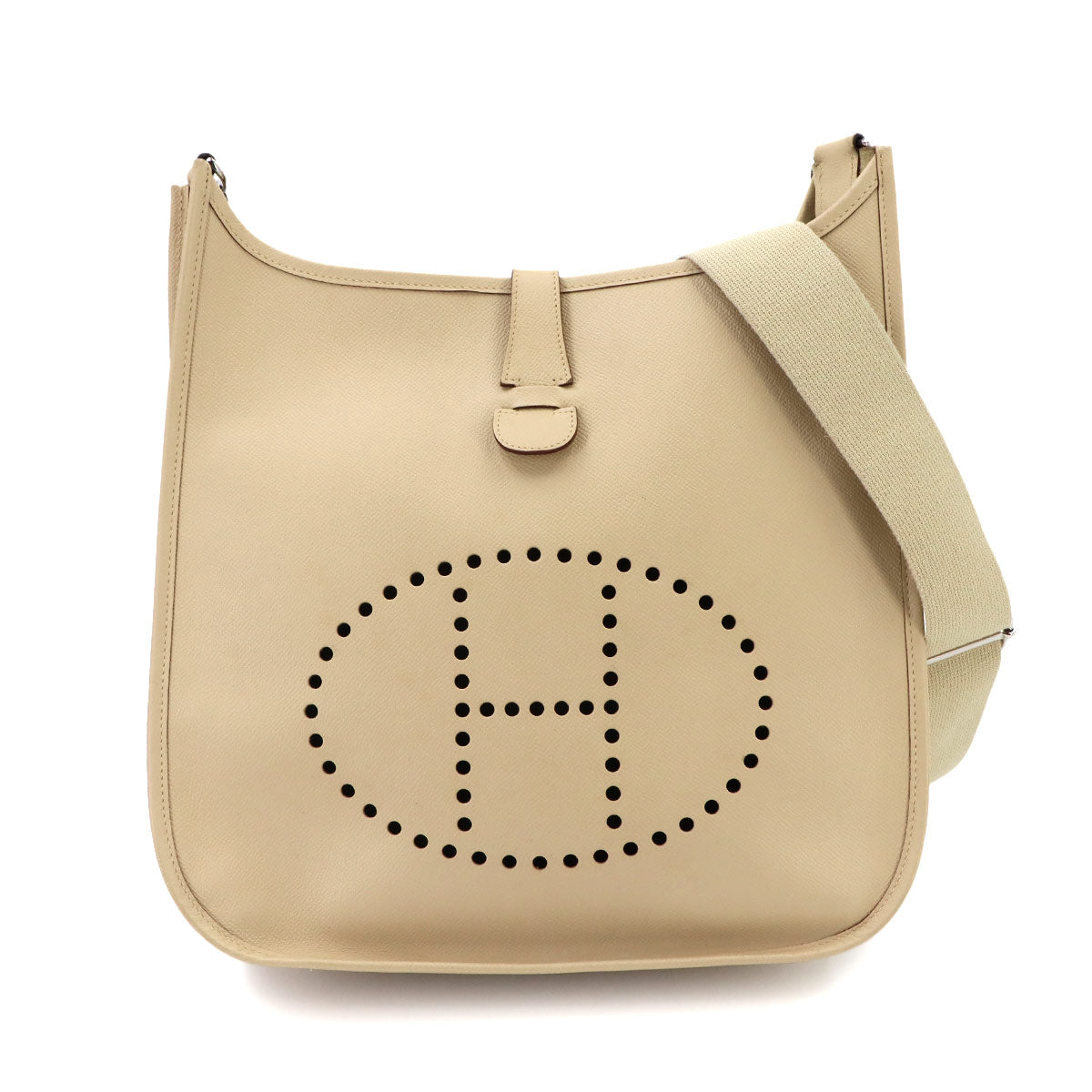 Evelyne3 GM Shoulder Bag Epsom Parchment