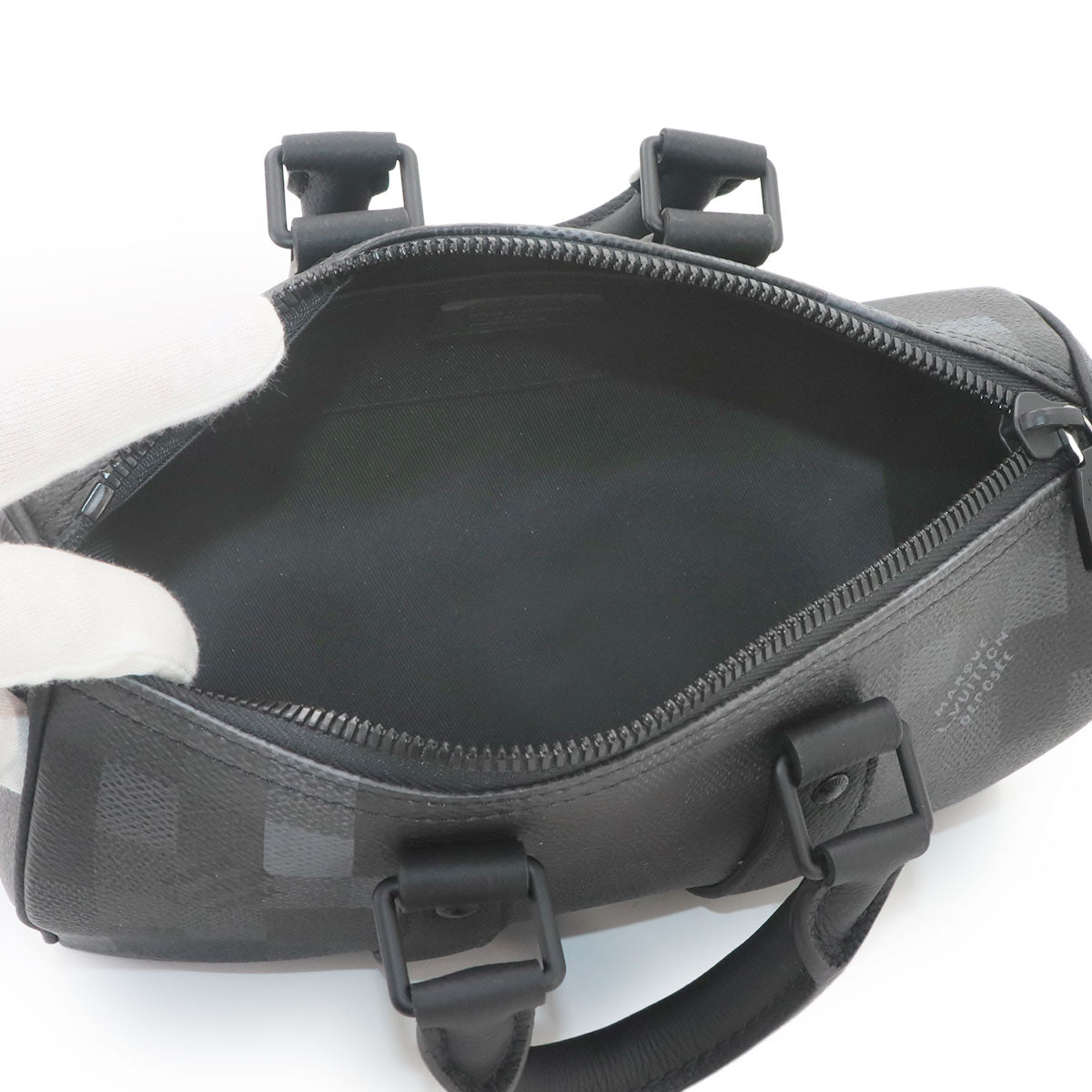 Damoflage Black Keepall Bandouliere 25 Hand Shoulder Bag