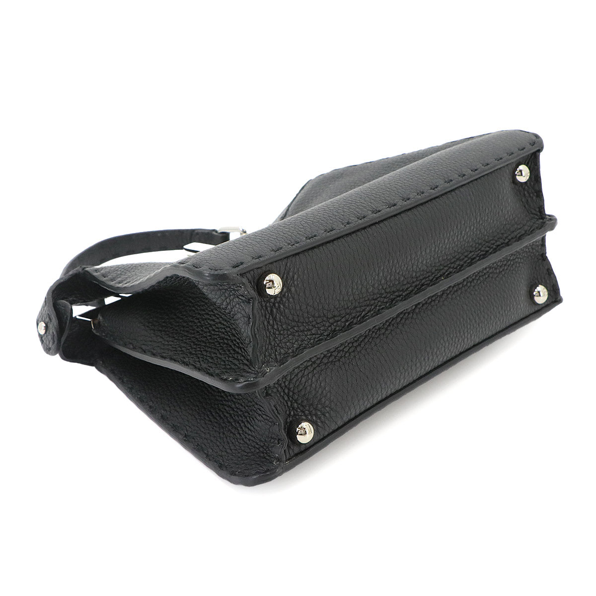 Peekaboo Iseeu SmallHand Shoulder Bag Black Leather 8BN327 Purse
