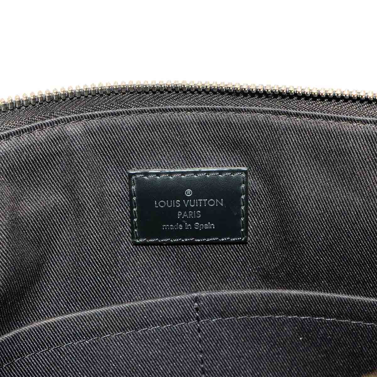 Damier Graphite Mick PM NM Shoulder Bag Black Grey N40003