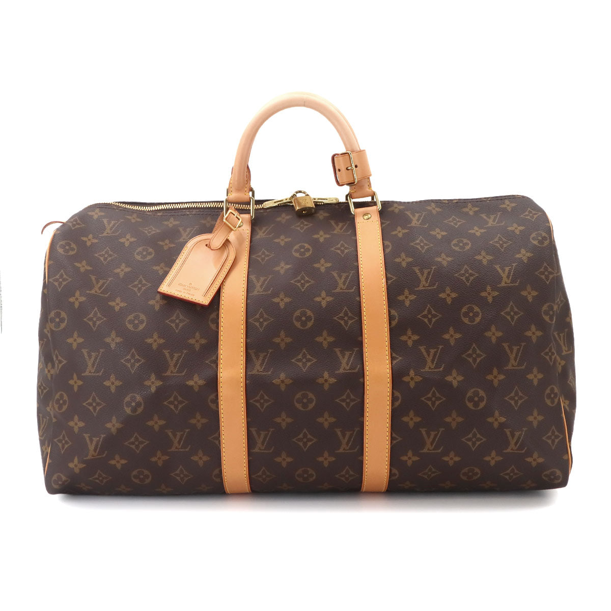 Monogram Keepall 50 Luggage Brown M41426 Bag Unisex