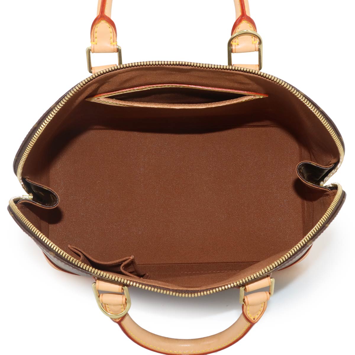 Monogram Alma Hand Bag Brown M51130 Purse