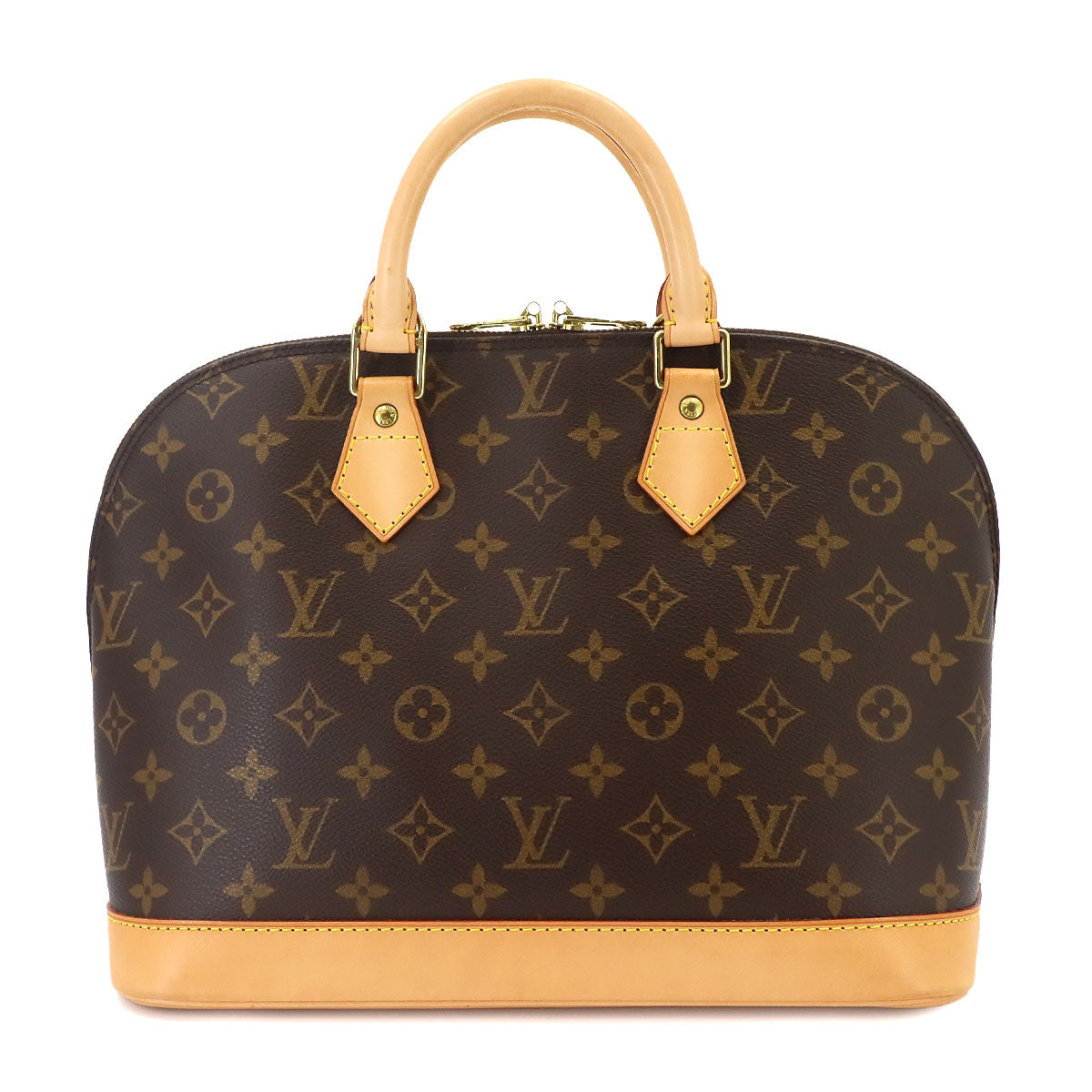 Monogram Alma Hand Bag Brown M51130 Purse