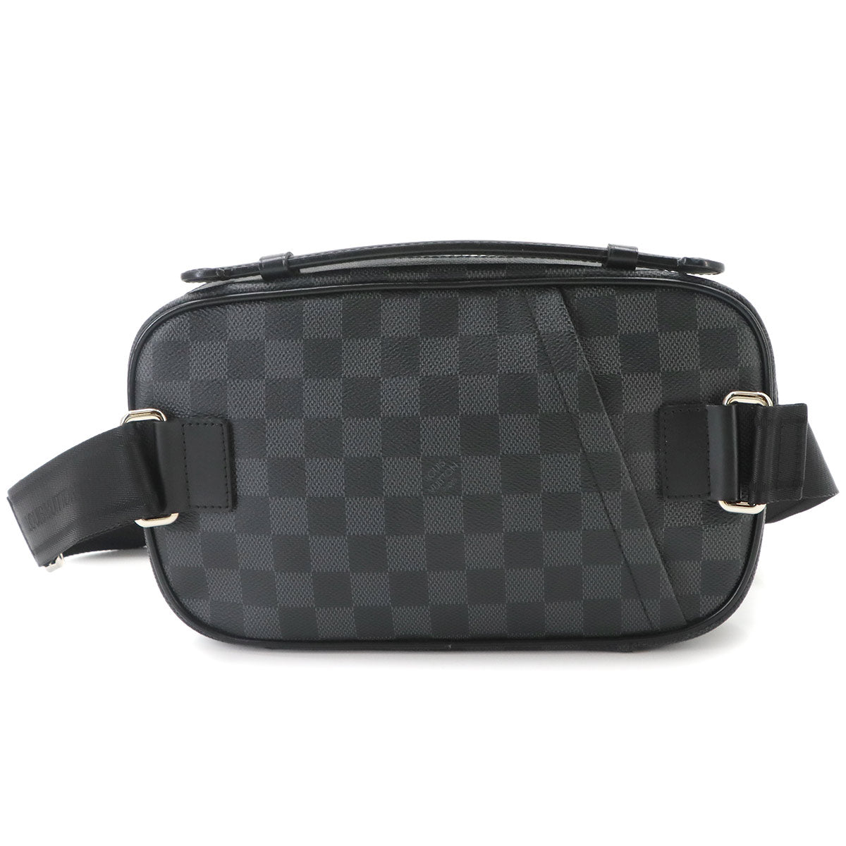 Damier Graphite Ambler Crossbody Bag Black Gray N41289