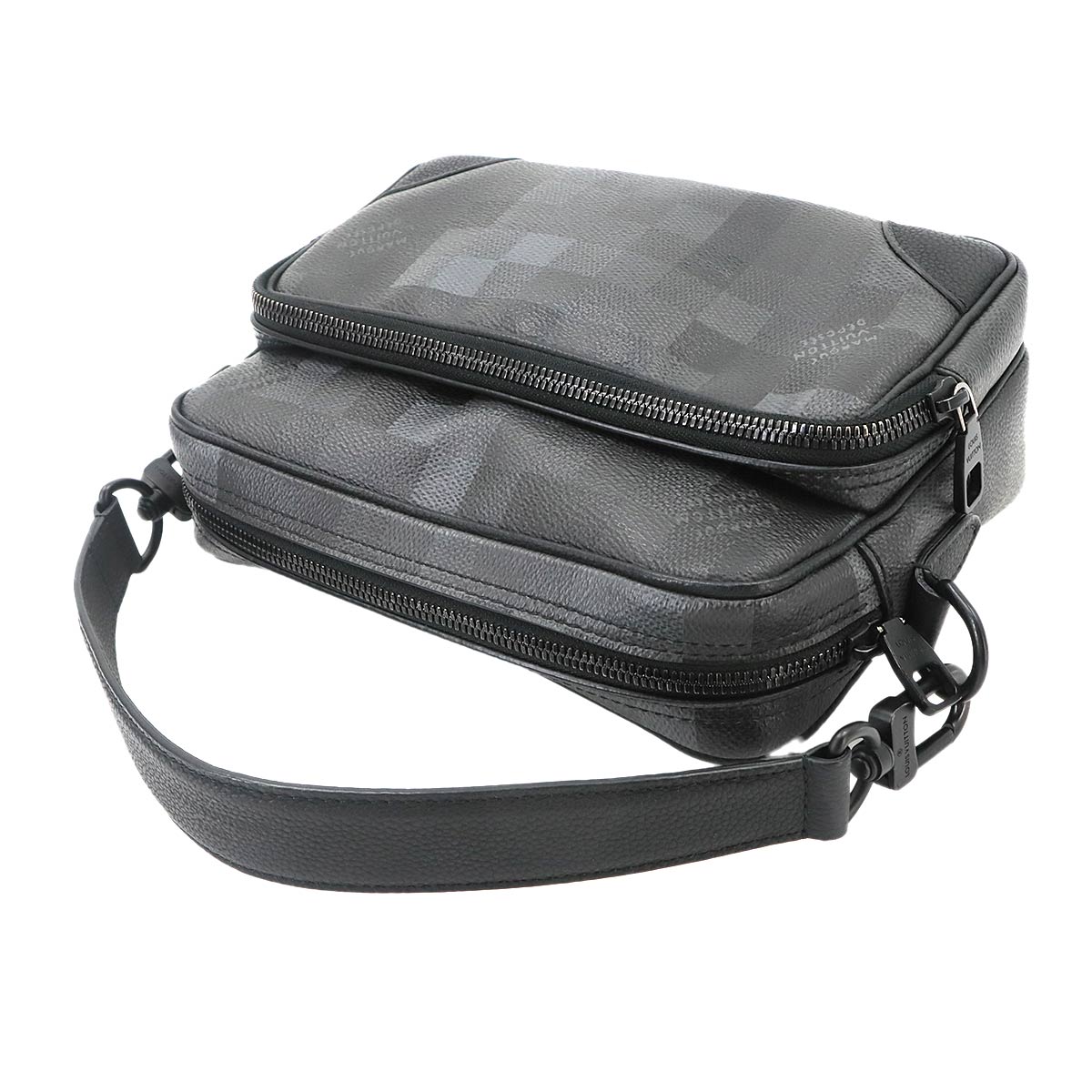 Damoflage Black Nil Messenger Shoulder Bag M14988