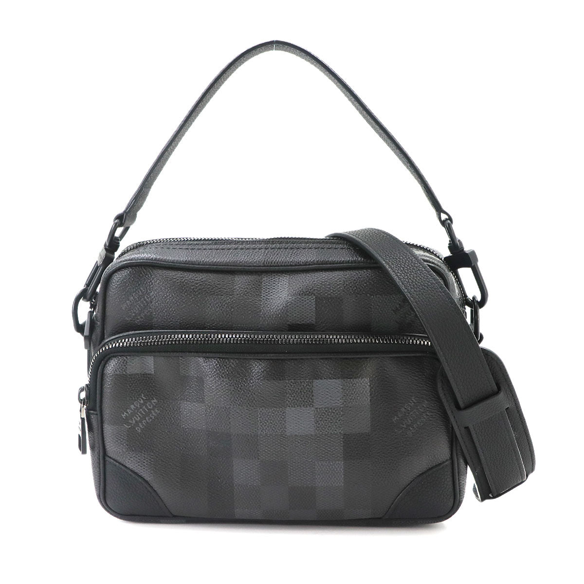 Damoflage Black Nil Messenger Shoulder Bag M14988