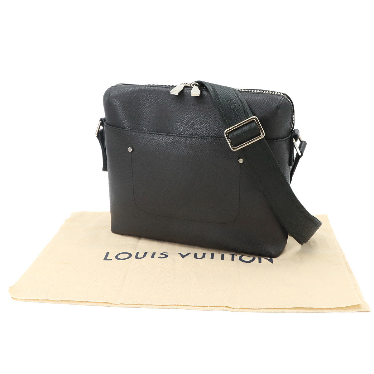 Taiga Grigori Messenger PM Shoulder Bag Ardoise M30238