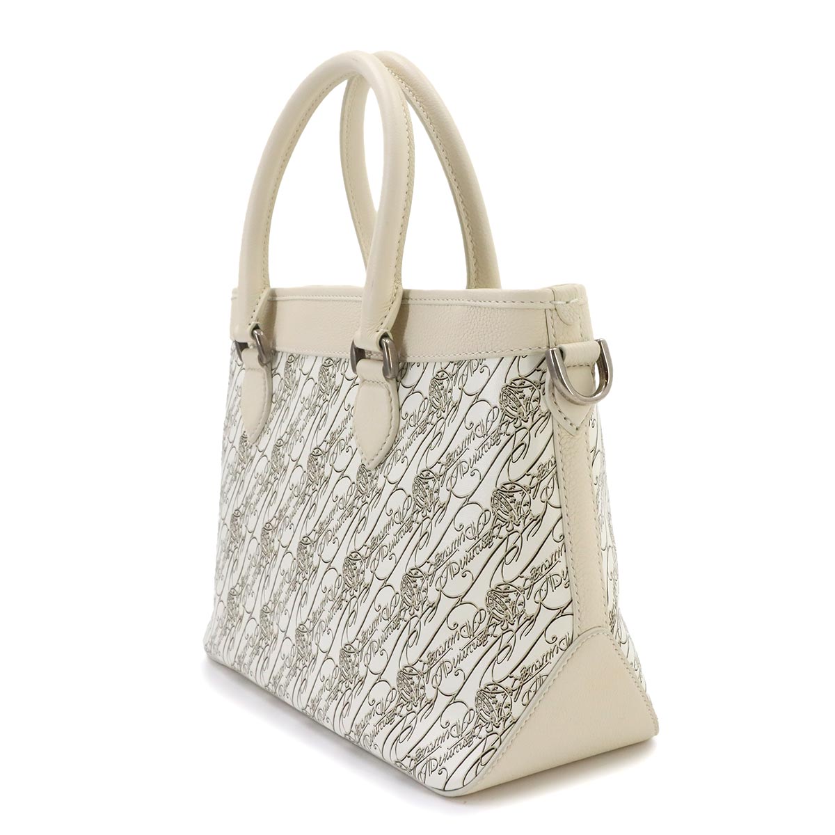 Toujours XS Tote Shoulder Bag Toile Marbeuf Canvas Leather