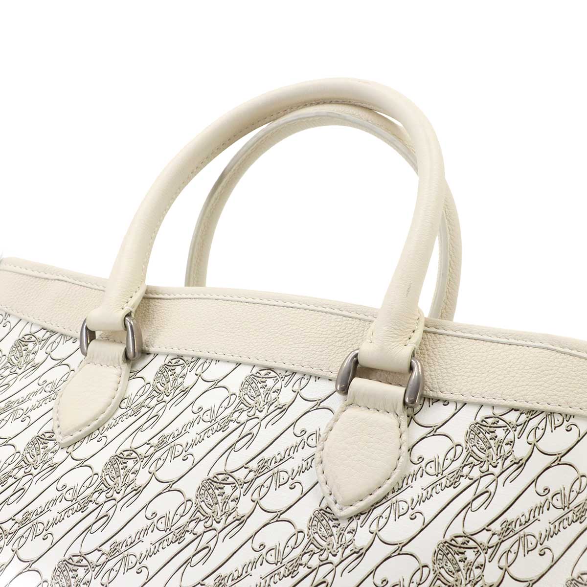 Toujours XS Tote Shoulder Bag Toile Marbeuf Canvas Leather