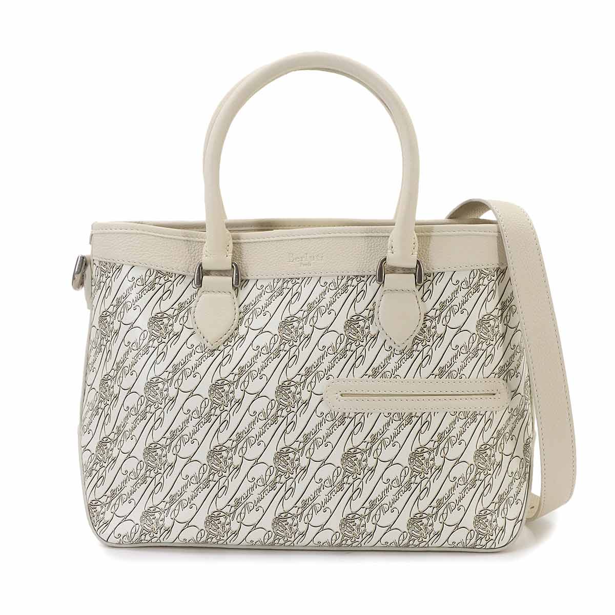 Toujours XS Tote Shoulder Bag Toile Marbeuf Canvas Leather