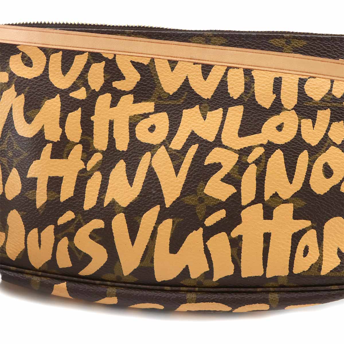 Monogram Graffiti Pochette Accessoires Pouch Peach M92193