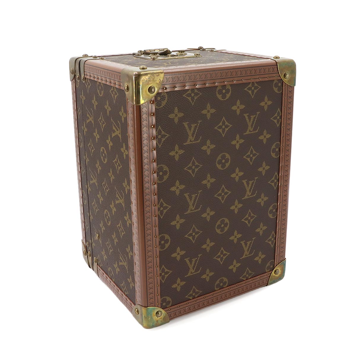 Monogram Boite Flacons Cosmetic Box Vanity Bag M21828