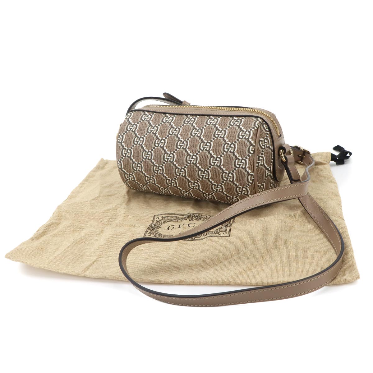 GG Shadow Shoulder Bag GG Supreme Canvas Leather 796231