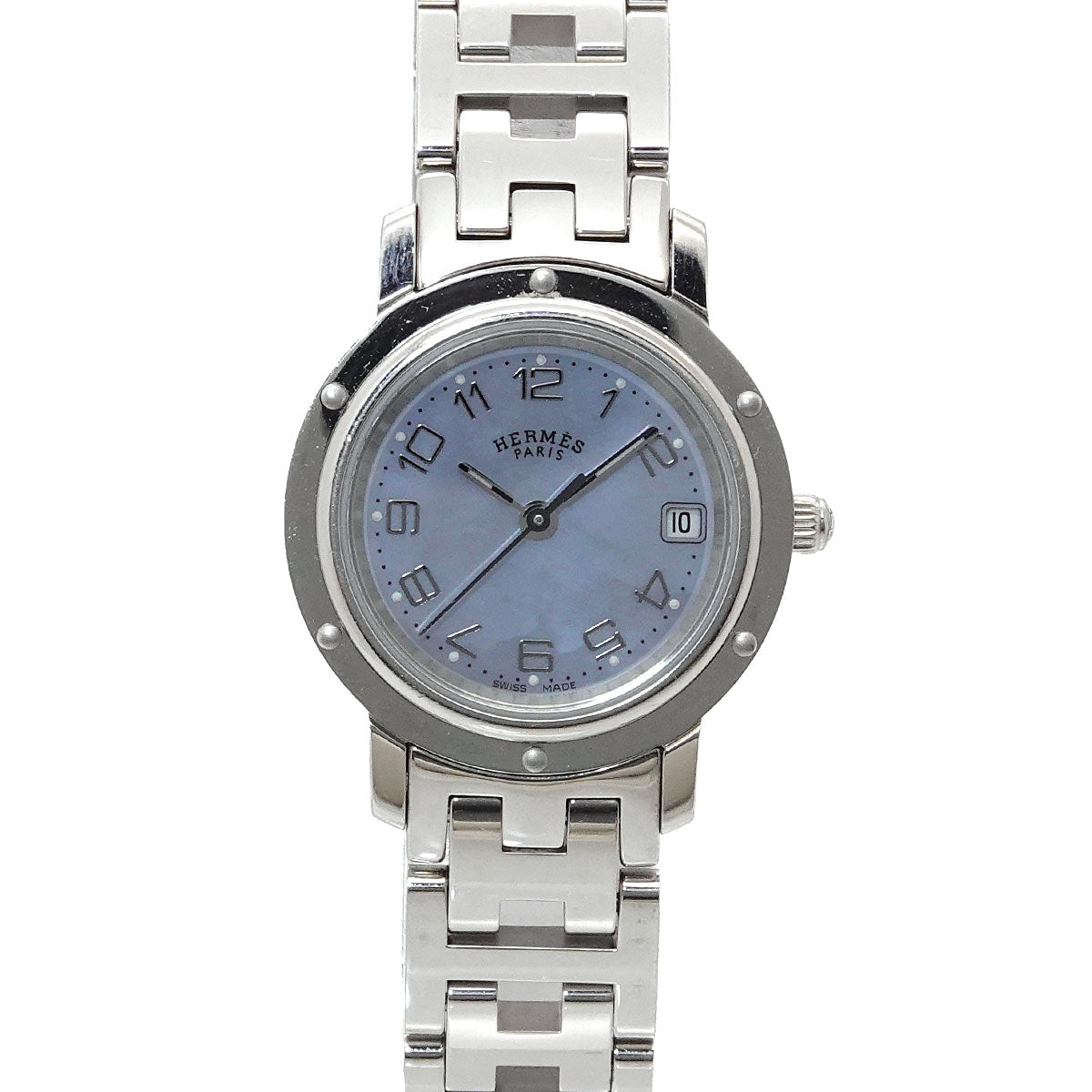 Clipper CL4.210 Quartz Date Blue Shell Dial Ladies Watch