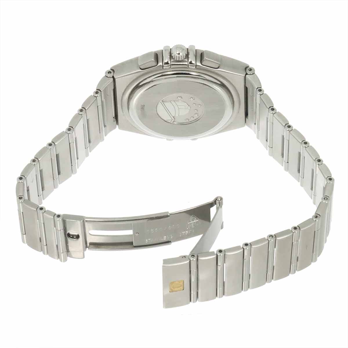 Constellation 1542 40 Quartz Date Silver Dial Mens Watch