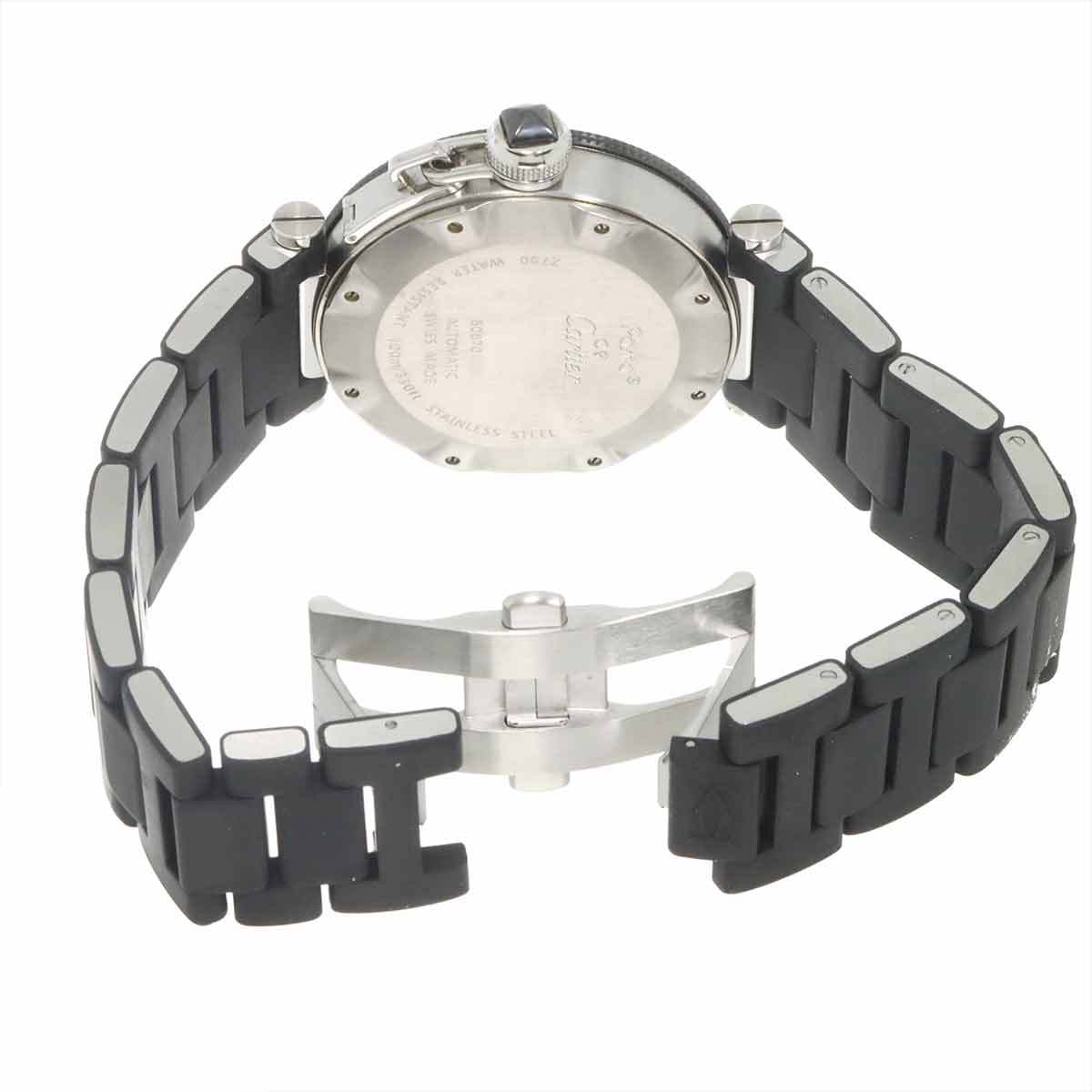 Pasha Seatimer W31077U2 Automatic Date Black Dial Mens Watch