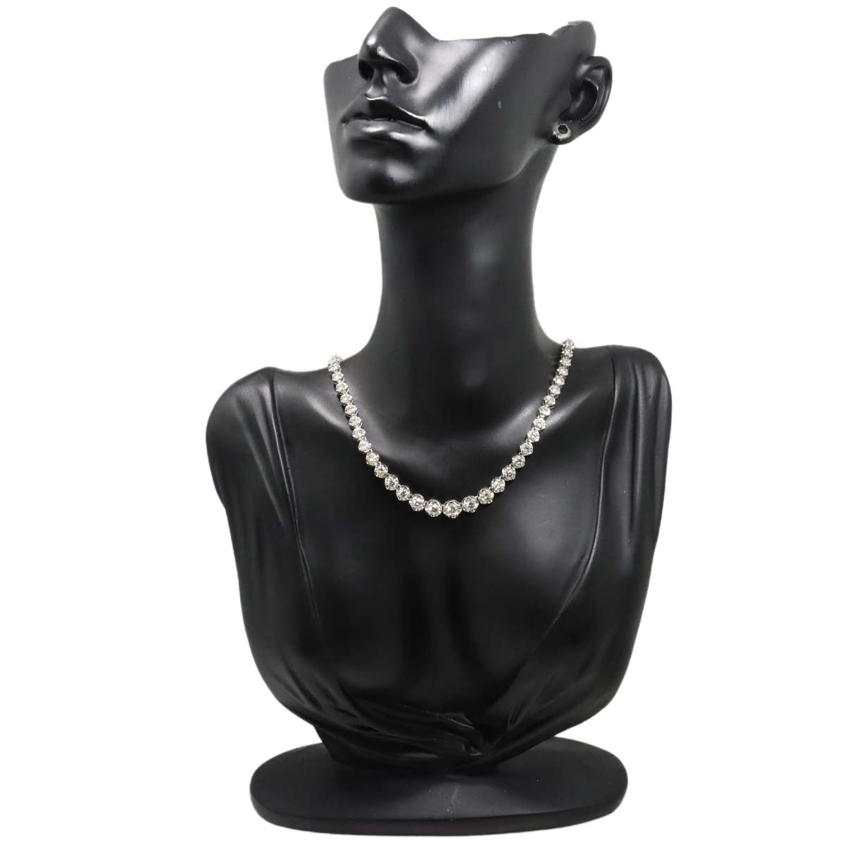 Diamond 10.00ct Necklace Pt Platinum