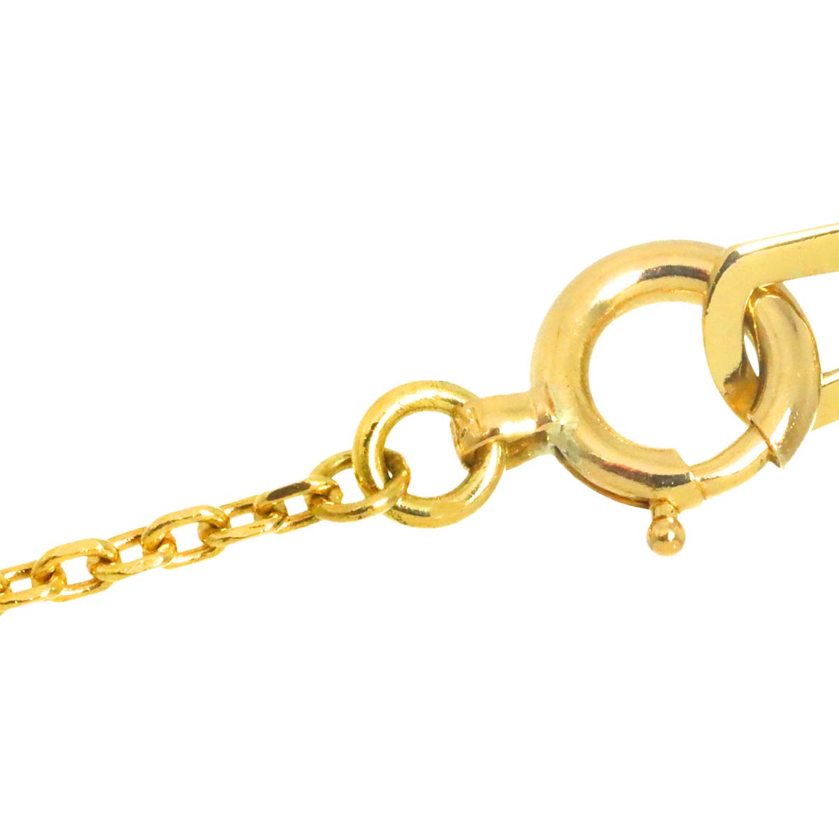 Diamond 0.15ct Necklace 18K YG Yellow Gold 750
